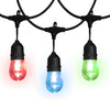 Monster - LED Patio String Lights, 35 Feet Long, Waterproof Design, Multicolor Lighting and Effect - 78-140617 - Mounts For Less
