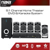 Naxa - DVD and Karaoke System for Home Theater, 5.1 Channels, Black - 78-141499 - Mounts For Less
