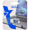 Netac - USB 2.0 key, 5GB/s, 8GB capacity, Blue - 78-141350 - Mounts For Less