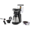 Oster - Programmable Coffee Maker for Ground Coffee and K-Cup, 10 Cup Capacity, Stainless Steel - 65-311356 - Mounts For Less