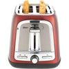 Oster - Two Slice Toaster with Extra Wide Slot, Red - 65-310260 - Mounts For Less