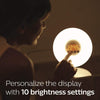 Philips - Wake Up Light, Sunrise Simulation, 10 Light Settings, White - - Mounts For Less
