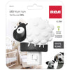 RCA - Children's Sheep Shaped LED Nightlight, White - 80-RNL451 - Mounts For Less