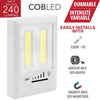 RCA - Wireless COBLED Wall Light, Dimmable, 240 Lumens, White - 80-RFL464 - Mounts For Less