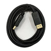Rockstone - Display Port 1.2 cable, 2K or 4K resolution, 1.8 meter length - 78-142181 - Mounts For Less