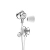 Rockstone - XR1 Type-C Wired In-Ear Headphones with Remote Control and Built-in Microphone, White - 78-141285 - Mounts For Less