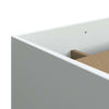 SUA-V - Ashton Thermally Fused Laminate Bed Base, Queen Size, White - - Mounts For Less