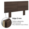 SUA-V - Ashton Thermally Fused Laminate Headboard, Queen Size, Tuxedo - - Mounts For Less