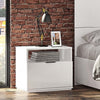 SUA-V - Ashton Thermally Fused Laminate Nightstand, White - - Mounts For Less