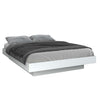 SUA-V - Kelly Thermally Fused Laminate Bed Base, Queen Size, White - - Mounts For Less