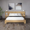 SUA-V - Set of 2 ZEN Thermally Fused Laminate Nightstands, Natural Beauty - - Mounts For Less