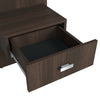 SUA-V - Set of 2 ZEN Thermally Fused Laminate Nightstands, Tuxedo - - Mounts For Less