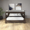SUA-V - Set of 2 ZEN Thermally Fused Laminate Nightstands, Tuxedo - - Mounts For Less