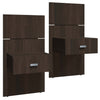 SUA-V - Set of 2 ZEN Thermally Fused Laminate Nightstands, Tuxedo - - Mounts For Less