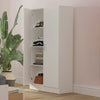 SUA-V - Thermally Fused Laminate Storage Cabinet, 64" Height, White - 130-ARMOIRE-RONEY-BLANC - Mounts For Less