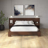 SUA-V - ZEN Thermally Fused Laminate Bed Base, Queen Size, Chocolate - - Mounts For Less