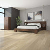 SUA-V - ZEN Thermally Fused Laminate Bed Base, Queen Size, Chocolate - - Mounts For Less