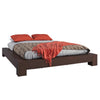 SUA-V - ZEN Thermally Fused Laminate Bed Base, Queen Size, Chocolate - - Mounts For Less