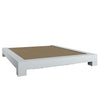 SUA-V - ZEN Thermally Fused Laminate Bed Base, Queen Size, White - - Mounts For Less