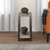 Safdie & Co Accent Table - 23" Long Dark Taupe with 1 Shelf for Living Room - 120-81120-Z-05 - Mounts For Less