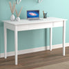 Safdie & Co Computer Desk 47.25" Long White with 1 Drawer for Home Office and Small Spaces. Ideal for writing - 120-81125-Z-01 - Mounts For Less