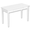 Safdie & Co Computer Desk 47.25" Long White with 1 Drawer for Home Office and Small Spaces. Ideal for writing - 120-81125-Z-01 - Mounts For Less