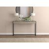 Safdie & Co Console Table 47" Long Dark Taupe and Black Metal - 120-81138-Z-05 - Mounts For Less