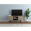 Safdie & Co TV Stand - 47.25" Long Dark Taupe with 2 Drawers and 3 Shelves for Living Room - 120-81166-Z-05 - Mounts For Less