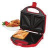 Salton Essentials - Compact Sandwich Grill with Non-Stick Cooking Surface, Red - 65-311193 - Mounts For Less