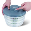 Salton - Rechargeable Electric Salad Spinner, Cordless, with Serving Bowl, Blue - 82-SP2109 - Mounts For Less
