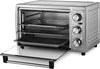 Salton - Toaster Oven and Air Fryer, 6 Slice Capacity, 6 Cooking Functions, Accessories Included - 82-TO2044SS - Mounts For Less