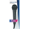 Singsation - Wired Dynamic Microphone, 1.8 Meter Cables, Black - 67-PAMIC100A - Mounts For Less