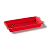 Starfrit - Set of 2 Soft Silicone Baking Dishes, Dishwasher Safe, Red - 65-218382X2 - Mounts For Less