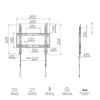 SyncMount - Fixed TV Wall Mount, For 32" to 65" Screens, Maximum Weight 120lb - - Mounts For Less