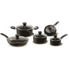 T-Fal - Excite 9 Piece Cookware Set, Non-Stick Surface, Thermo-Spot Technology - 119-B094S974 - Mounts For Less