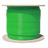 TechCraft - Cat6a Shielded Network Cable, S/FTP, 1000 Feet Length, CMR, Green - - Mounts For Less