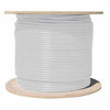 TechCraft - Cat6a Shielded Network Cable, S/FTP, 1000 Feet Length, CMR, White - - Mounts For Less