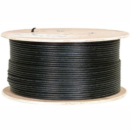 TechCraft Outdoor Direct Burial CAT5e Network Cable CMX 24AWG Black 1000' - 98-CZ-CAT5E-OBX - Mounts For Less