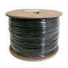 TechCraft Outdoor Direct Burial CAT6 Network Cable Gel Filled Black 1000' - 98-CZ-CAT6-OUTG - Mounts For Less