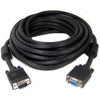 TechCraft VGA to VGA Extention Cable 25 ft Black M/F with Ferrites - High Quality - 98-CVGAB25-F - Mounts For Less