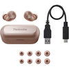 Technics - Wireless Bluetooth In-Ear Headphones with Microphone and Charging Case, Pink - 78-138009 - Mounts For Less