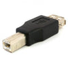 USB 2.0 adapter A Female to B Male connectors - 03-0133 - Mounts For Less