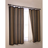 Versaille - Bamboo Ring Top Thermal Insulated Panel Liner, 38" x 80", Off-White - - Mounts For Less