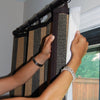 Versaille - Bamboo Ring Top Thermal Insulated Panel Liner, 38" x 80", Off-White - - Mounts For Less