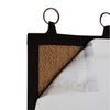 Versaille - Bamboo Ring Top Thermal Insulated Panel Liner, 38" x 80", Off-White - - Mounts For Less