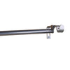 Versaille - Double-Up Curtain Rod, Adjustable Length, Silver (2 Sizes Available) - - Mounts For Less