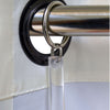 Versailles - Acrylic Drapery Wand, 34" Height, Transparent - - Mounts For Less