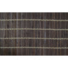 Versailles - Bamboo Grommet Top Valance, Brass Grommets, 72" x 12", Walnut - - Mounts For Less
