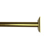Versailles - BlackOut Room Darkening Curtain Rod Set, Two Mounting Options, Gold (3 Sizes Available) - - Mounts For Less