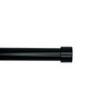 Versailles - Esencial Kepi Curtain Rod Set, Adjustable Length, Black (2 Sizes Available) - - Mounts For Less
